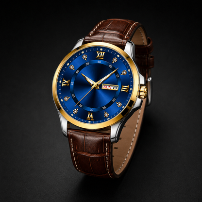 Montre Poedagar 855 - Élégance & Aiguilles Lumineuses