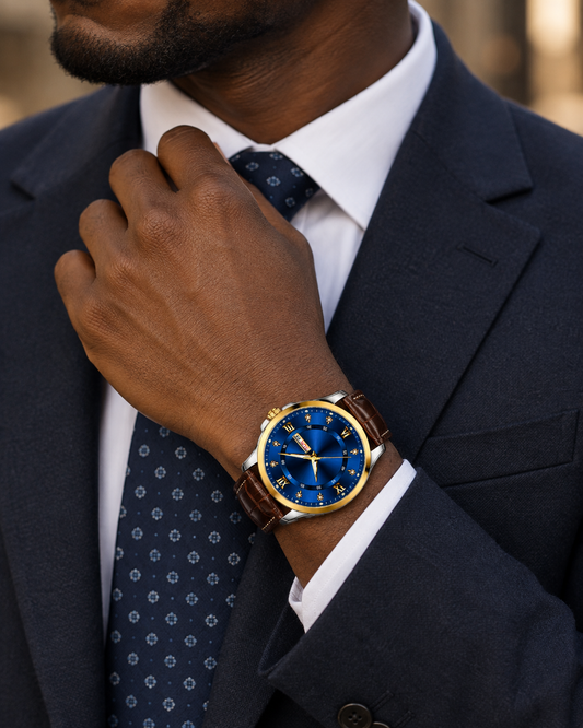 Montre Poedagar 855 - Élégance & Aiguilles Lumineuses