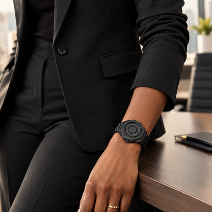 Montre Poedagar 670 - Acier Inoxydable, Style Affirmé