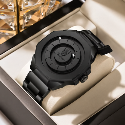 Montre Poedagar 670 - Acier Inoxydable, Style Affirmé